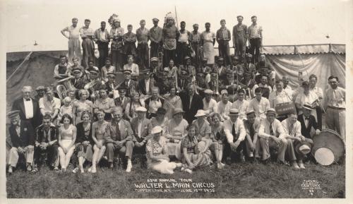 52nd Annual Tour; Walter L. Main Circus