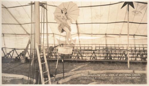 Mary Ellen Ketrow Star of Kay Bros. Circus