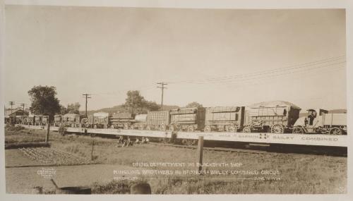 Dining Department and Blacksmith Shop; Ringling Brothers and Barnum & Bailey Combined Circus