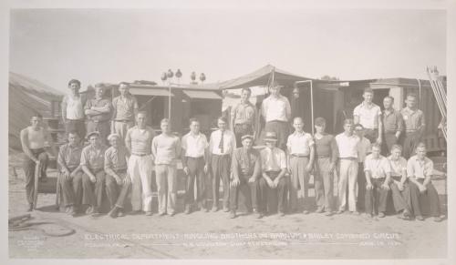 Electrical Department - Ringling Brothers and Barnum & Bailey Combined Circus