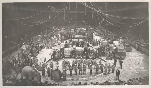 "The Durbar" Ringling Bros. and Barnum & Bailey Combined Circus Celebrating Ringling Brothers Golden Jubilee; Madison Square Garden