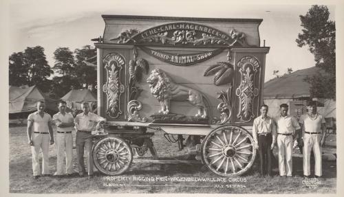 Property Rigging Men - Hagenbeck-Wallace Circus