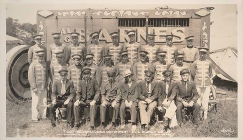 Ticket Sellers & Usher Department - Al G. Barnes Circus