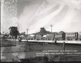Dining Department and Blacksmith Shop; Ringling Bros. and Barnum & Bailey Combined Circus