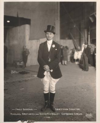 Fred Bradna-Equestrian Director Ringling Brothers and Barnum & Bailey Combined Circus