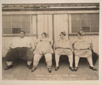 Dreamland Circus Side Show Featuring Tom Ton, Jolly Irene and Carlson Sisters