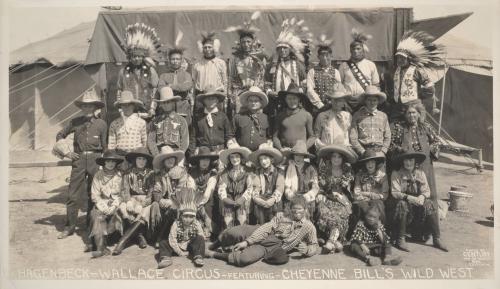 Hagenbeck-Wallace Circus - Featuring - Cheyenne Bill's Wild West