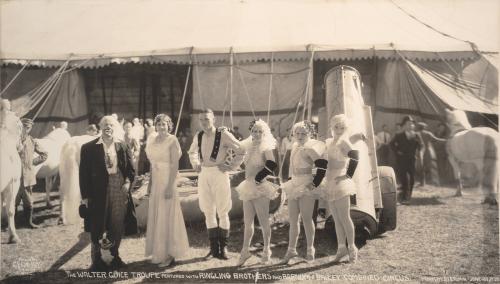 The Walter Guice Troupe featured with the Ringling Brothers and Barnum & Bailey Combined Circus