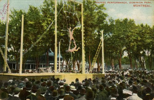 Trapeze Performance, Dominion Park, Montreal