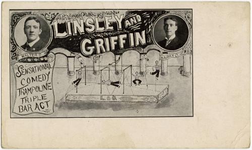 Linsley and Griffin: Sensational Comedy Trampoline Triple Bar Act