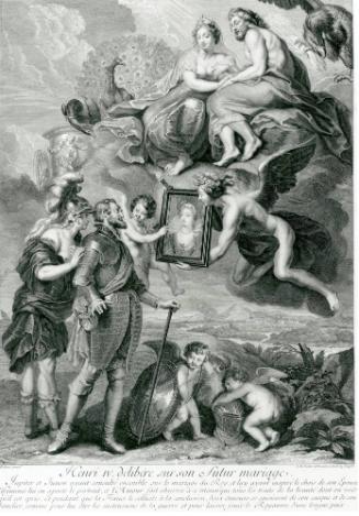 The Presentation of the Portrait of Marie de' Medici to Henry IV of France