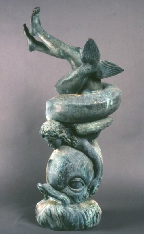 Winged Eros and the Dolphin