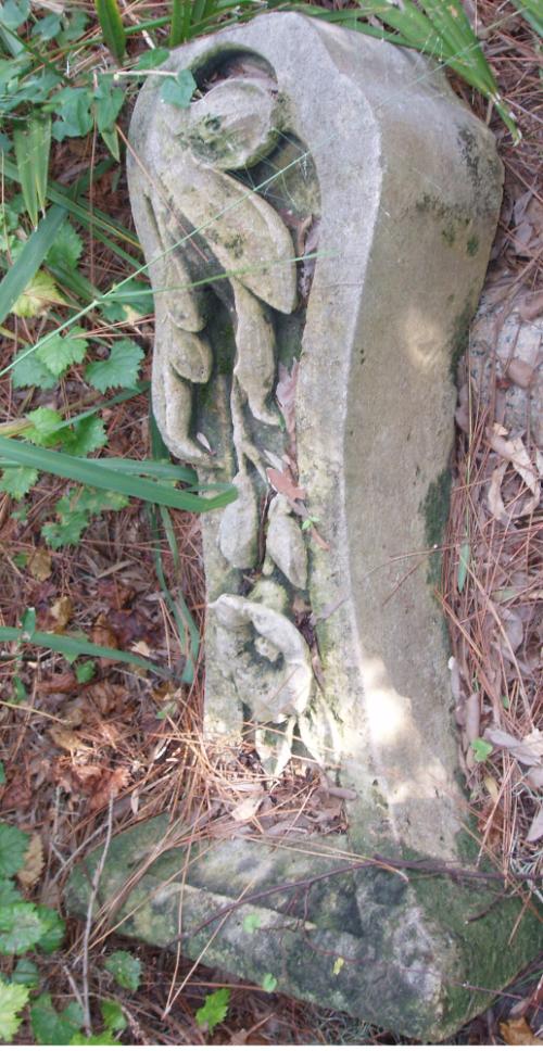 Decorative Column/post with floral decoration