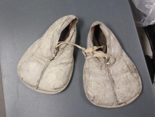 Clown shoes worn by Slivers Oakley