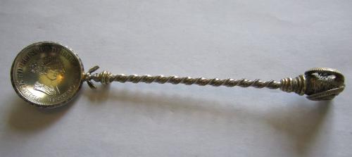Italian Rams Head Souvenir Spoon