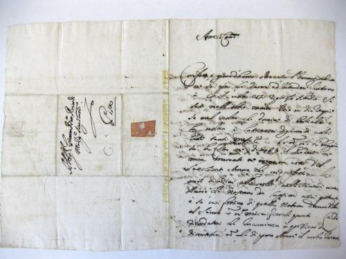 Autographed letter