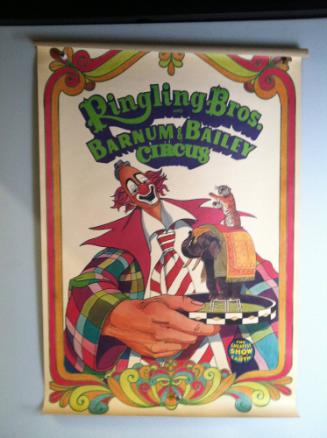 Ringling Bros. and Barnum & Bailey: Lou Jacobs With Elephant and Tiger
