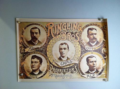 Ringling Brothers: 5 Ringling Brother Portraits
