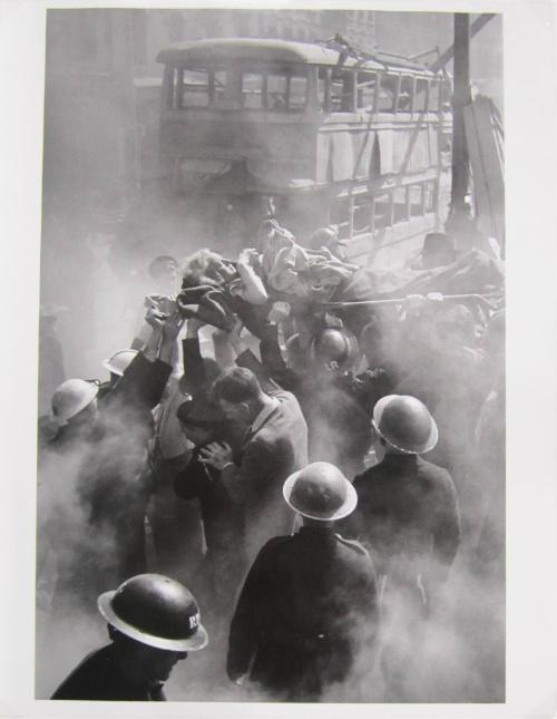 Rescue After a V2 Raid, London