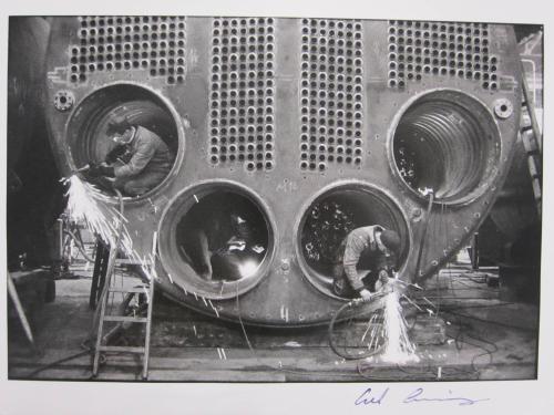 Steel Workers in the Ruhr, Essen, Germany