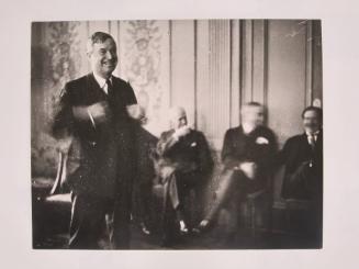 Will Rogers at Disarmament Conference in Geneva, Switzerland