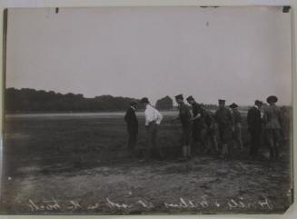Orville and Wilbur Wright at Work on Track, Ft. Myer, Virginia