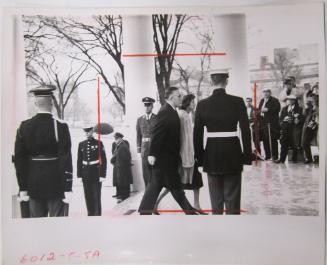 George and Leonore Romney Arriving at The White House to Pay Their Respect to the Body of John F. Kennedy