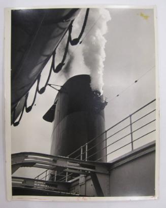 Steam Billowing out of Fishing Boat "Flandre"