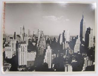 New York City Scape of the Empire and Chrysler Building