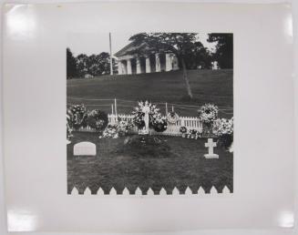 Grave of John F. Kennedy, Below Custis Lee Mansion, Arlington National Cemetery