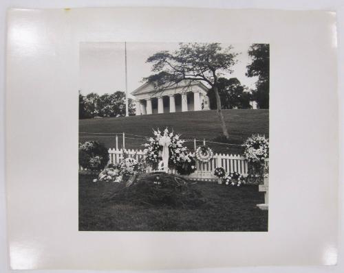 Grave of John F. Kennedy, Below Custis Lee Mansion, Arlington National Cemetery