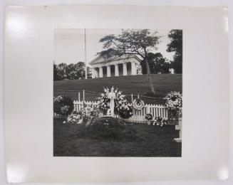 Grave of John F. Kennedy, Below Custis Lee Mansion, Arlington National Cemetery