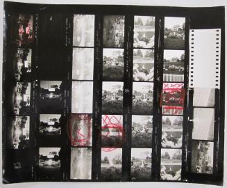 Kennedy Gravesite, Arlington National Cemetery (Contact Sheet)