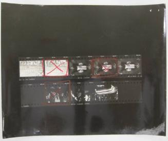 Kennedy's Casket at the Capitol Rotunda (Contact Sheet)
