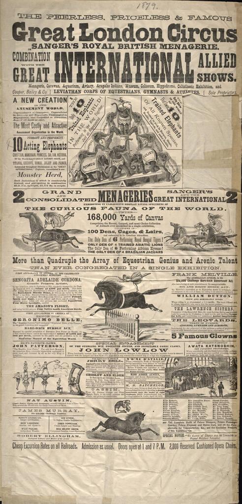 Cooper & Bailey Great London:1879