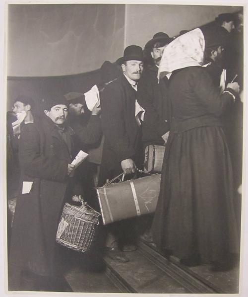 Climbing into the Promised Land, Ellis Island