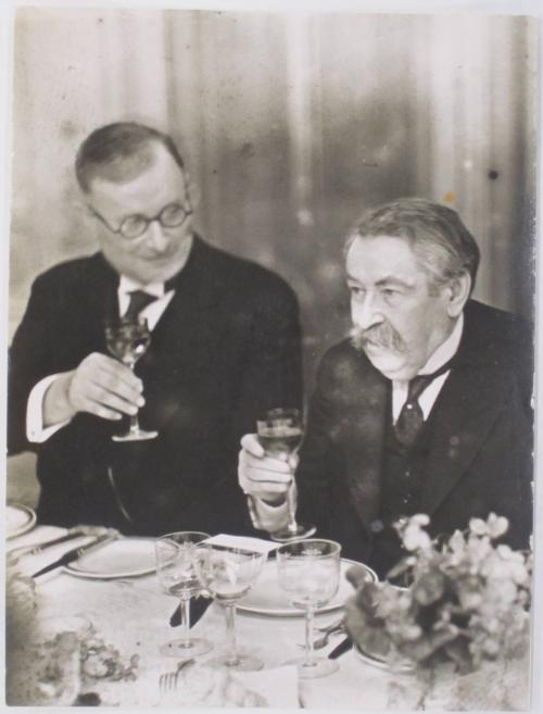 German Minister Wirth and French Minister Briand