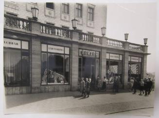 Women Outside Shops at Stalinellee