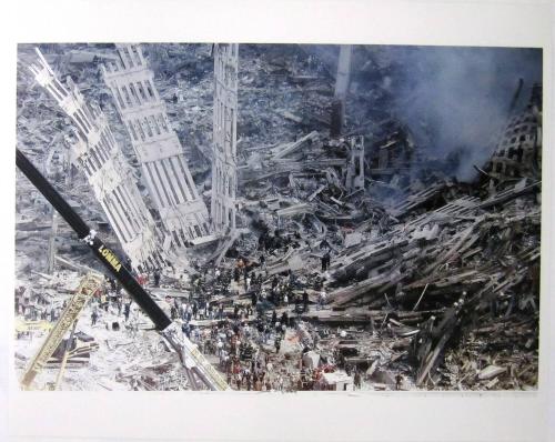 Rescue Workers and Medical Personnel Continue Their Efforts in the Middle of a Vast Nightmarish Landscape on West Street, Many Bodies and Body Parts were Unearthed, and Two People were Rescued, September 12, 2001