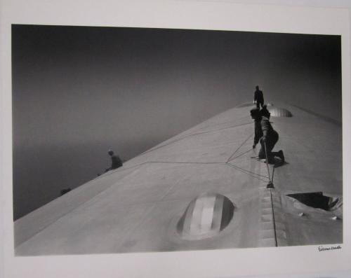 Graf Zeppelin Over the Atlantic Ocean