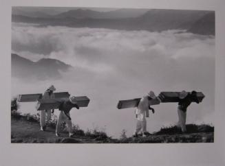 Wood Delivery Men for the Villages of the Eastern Sierra Madre in the Vicinity of Haultla de Jimenez, Mexico