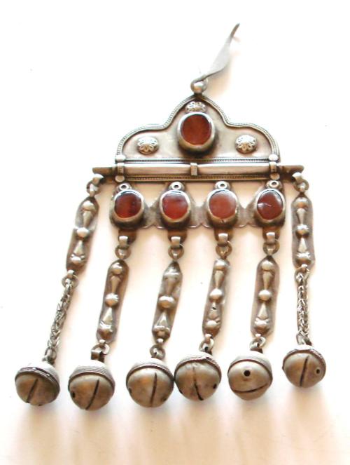 One of a Pair of Tinecir (Temporal pendants)