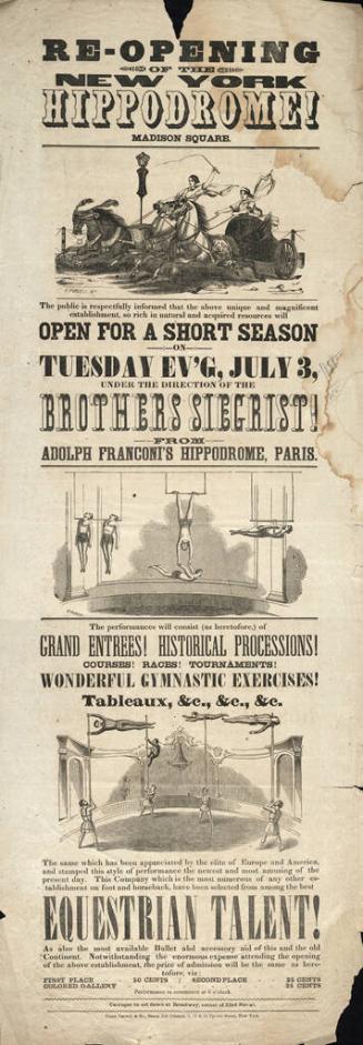 New York Hippodrome: July 3, 1855