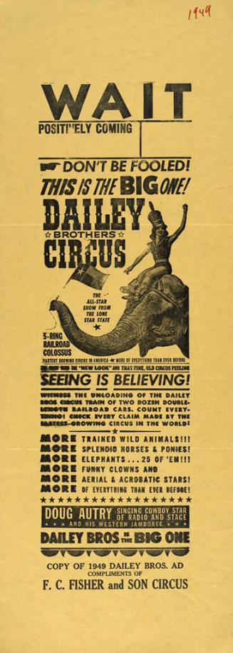 Dailey Bros.: 1949