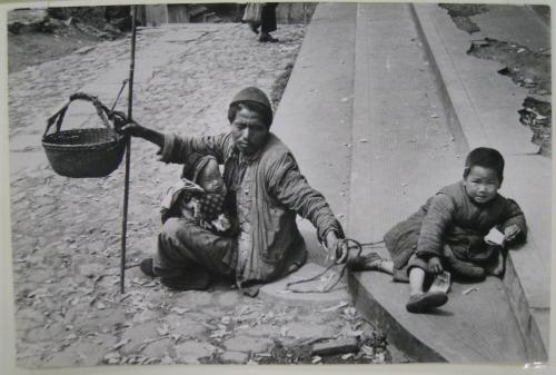Blind Man, With a Child Who Leads Him on a Leash