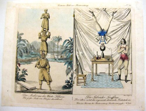 Costume Bildzur Theaterzeitung No.80 Schoeller del.; And Geigerssc. (acrobats)
