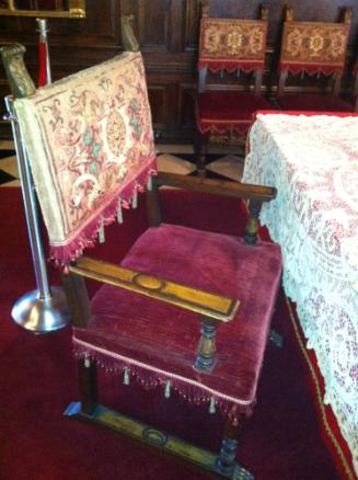 Renaissance Style Oak Arm Chair