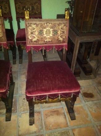 Renaissance Style Oak Chair