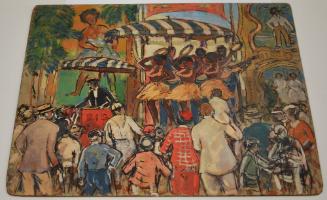 Exotic Dancers at a Carnival