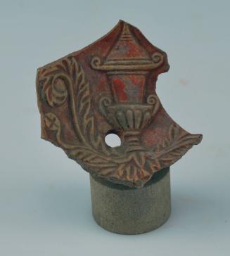 Lamp medallion fragment